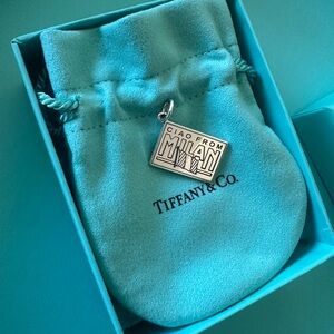 Tiffany & Co Milan Postcard Charm